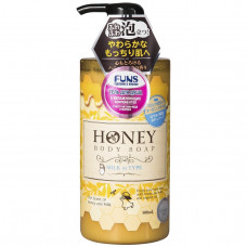 Funs Honey Milk Гель для душа увлажняющий с экстрактом меда и молока, 500 мл