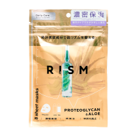 RISM Тканевые маски с протеогликаном и экстрактом алоэ вера для глубокого увлажнения кожи 8 шт