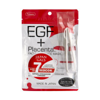 Маска для лица Japan Gals с экстрактом плаценты EGF-фактором 7 шт